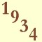 1934 Index